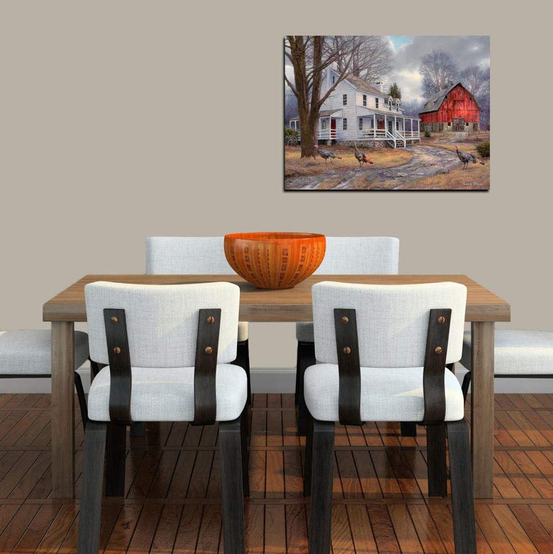 Cortesi Home 'The Way It Used To Be' by Chuck Pinson, Canvas Wall Art, 26" x 34",Grey - Image 2